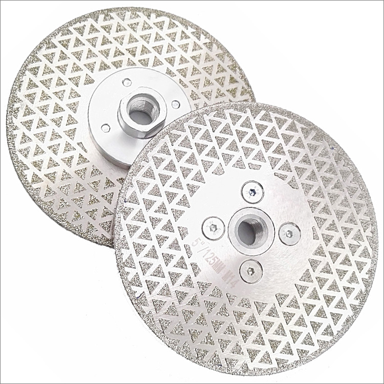 Electroplated diamond saw blade grinding disc for cutting marble ceramic soft stone